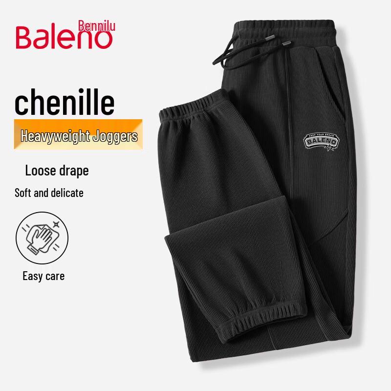Baleno Men's Chenille Casual Sports Joggers