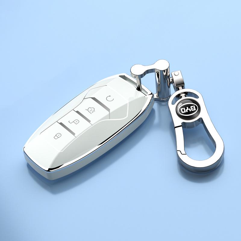 2021-22 BYD Song Plus EV Роскошный чехол для ключей: Защитный чехол с полным покрытием