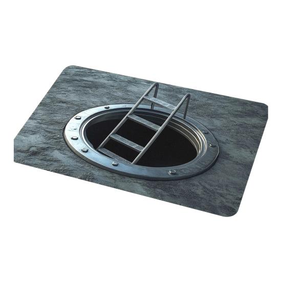 Напольный коврик Противоскользящий Износостойкий Толстый материал Домашний ковер Уникальный дизайн узора Легко чистить Прочный Дверной коврик Домашний декор