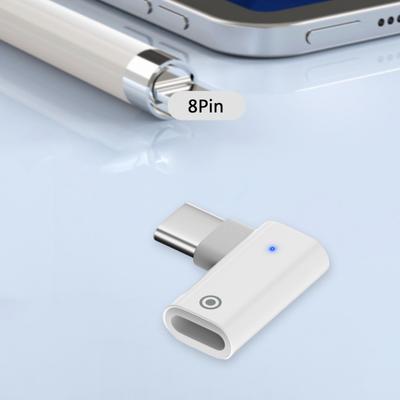 Разъем зарядного устройства с индикатором быстрой зарядки Play, штекер USB-C Male to Female, для зарядки