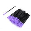 50PcsSet Disposable Eyelash Brush Makeup Brushes Mascara Applicator Beauty ToolPurple