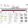 Pit-Road 1/700 Skywave Series JMSDF Destroyer DDH-184 Kaga 2024 (First Refit with STOVL Fighters) Plastic Model J108 (Ship)