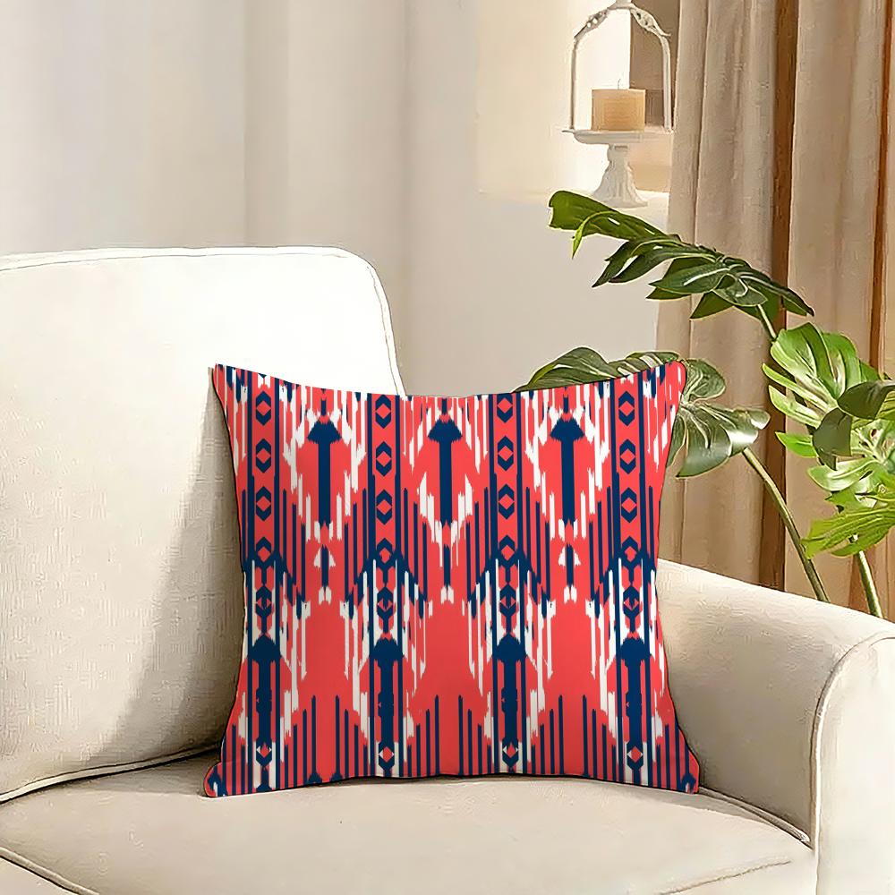 Russian shading Cushion Cover Reversible Plush Pillow Cover Soft Fluffy Home Decor for Sofa Bedroom