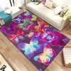 Colorful Butterfly Pattern Floor Mats Door Front Decoration Home Living Room Floor Mats