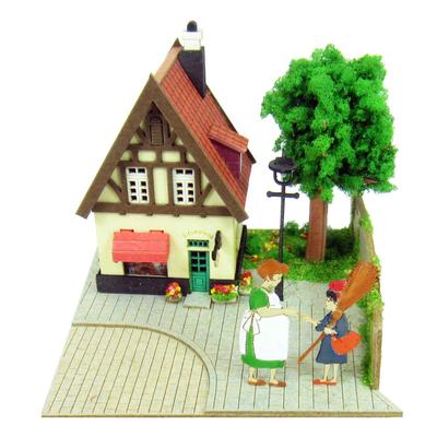 Sankei Studio Ghibli Мини-доставка ОСОНО и Кики Бумажное моделирование Разноцветный Кики Немасштабный MP07-07