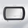 Car Sun Visor Cosmetic Mirror Portable Automobile Auto Interior Make Up Mirror Makeup Sun-Shading Cosmetic