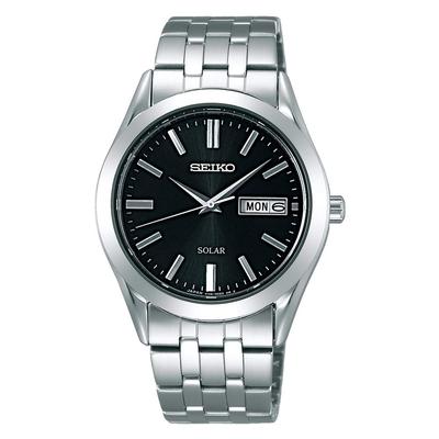 Solar Day Date 38 мм черный циферблат sbpx083 [Seiko Watch] Мужские [Товар]