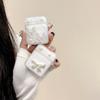 Ветрозащитный Эпоксидный Подходящий Для Наушников Bluetooth Airpods4 Чехол Защитный Чехол Pro2 Бант 3-го Поколения Заботливая Женщина
