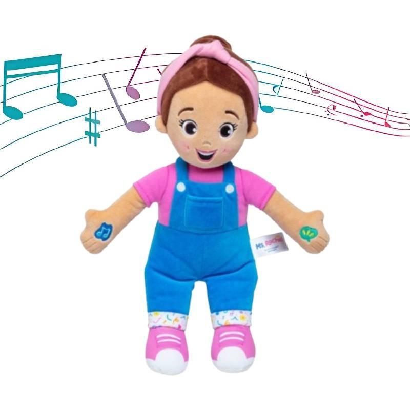 Очаровательная плюшевая кукла Мисс Рэйчел, мягкая хлопковая набивная игрушка для детей с успокаивающими функциями