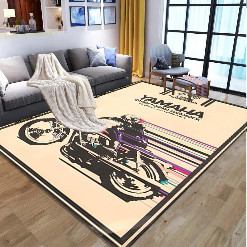 Yamaha Pattern Rug, Indoor/Outdoor Mat, for Picnic, Gameroom, Bedroom, Office, Living Room, Home Decor Carpet, Birthday Gift