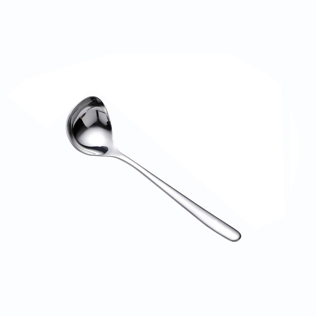 Creative Stainless Steel Thicken Cooking Kitchen Tool Soup Ladle Tableware Dinner Scoop Soup Spoon