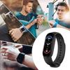 MONTRE INTELLIGENTE M6 Smart Bracelet Wireless 4.0 Écran Fitness Tracker Bande, Noir