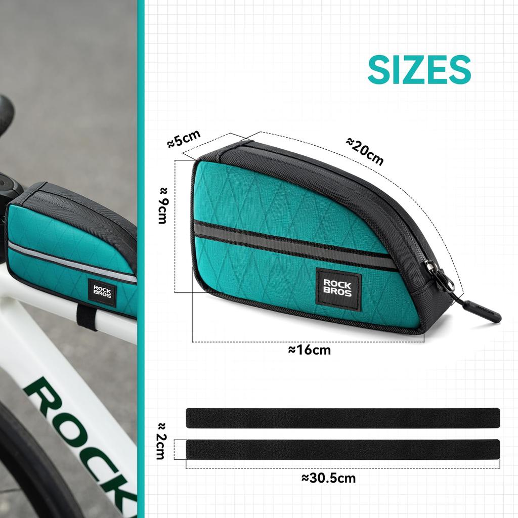 ROCKBROS Top Tube Bag Bicycle Road Bike Folding Bike Mini