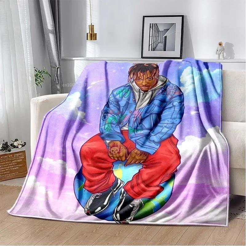 Альбом Rapper Juice Wrld 999 одеяло постер с художественным принтом фланелевое одеяло мягкое покрывало для дивана согревающий чехол подарок для меломанов