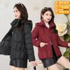 Женская короткая одежда с хлопковым наполнителем, новая модная повседневная одежда с хлопковым наполнителем, ощущение высокого класса, куртка большого размера с тонким хлопковым наполнителем.