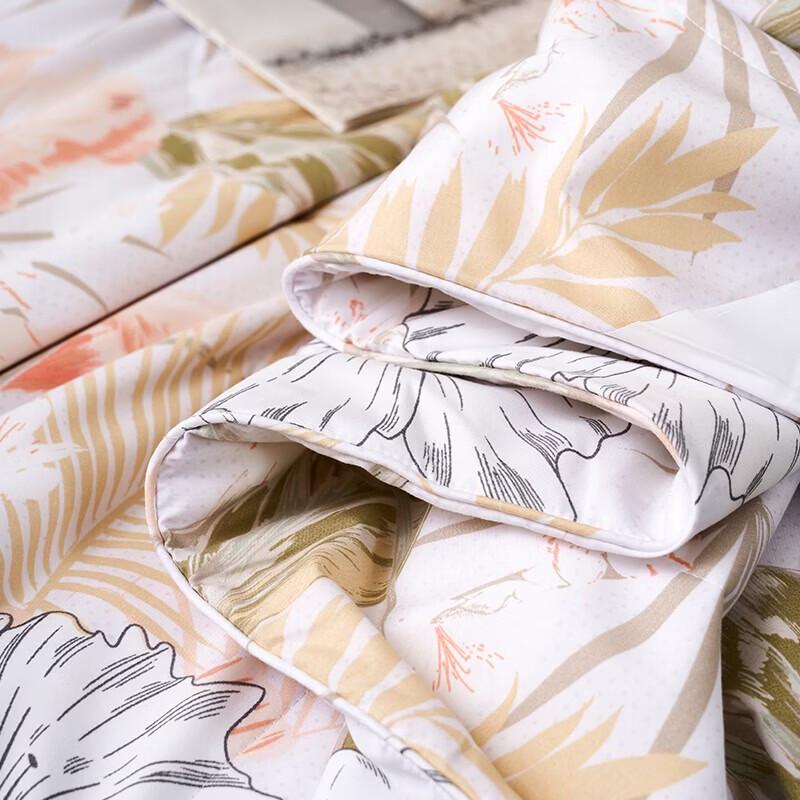 FUANNA Printed Silk Summer Quilt with Gift Box