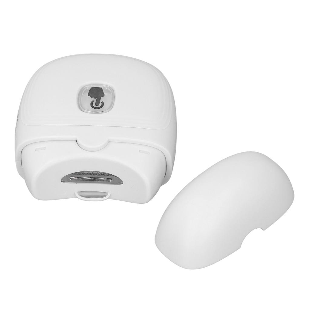 Electric Automatic Nail Clipper Rechargeable Intelligent Safety Nail Trimmer for Baby Adults White