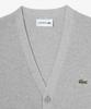 Lacoste Men'S Pique V-Neck Cardigan Ah186E-56G 5Hi