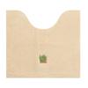 Senko Tiny Leaf Toilet Beige Mat,