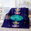 Teletubbies Personalized Text Blanket Gift Customizable Blanket Durable Comfort Suitable for Office Bedding Office Chair Bed Ideal for All Seasons