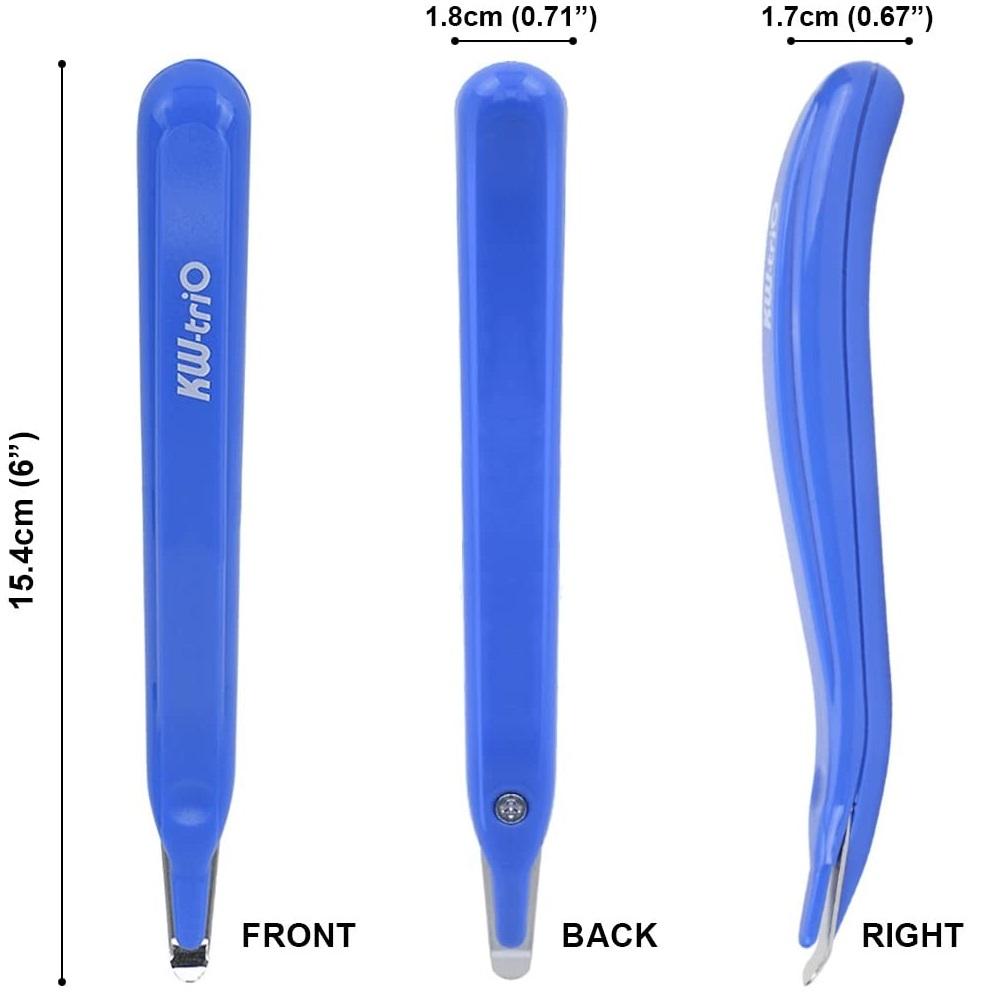 1pcs Portable Magnetic Staple Remover Push Style Less Effort Staples Removal Tool for Home Office School Stationery A6687