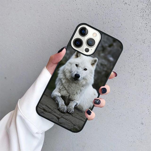 Чехол-накладка Animal Wolf Roar для iPhone 17 Air 15 16 14 13 12 Pro Max 11 Pro Max Plus Coque Shell