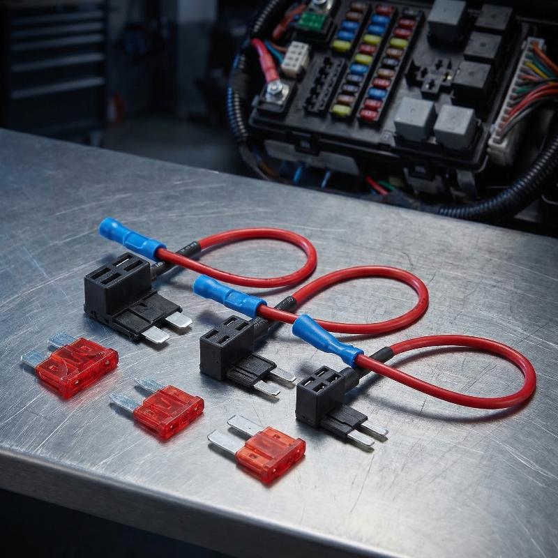 2 шт. 12 В Держатель предохранителя Адаптер-разветвитель Micro2 Mini Малый Стандартный ATM Автомобильный предохранитель С