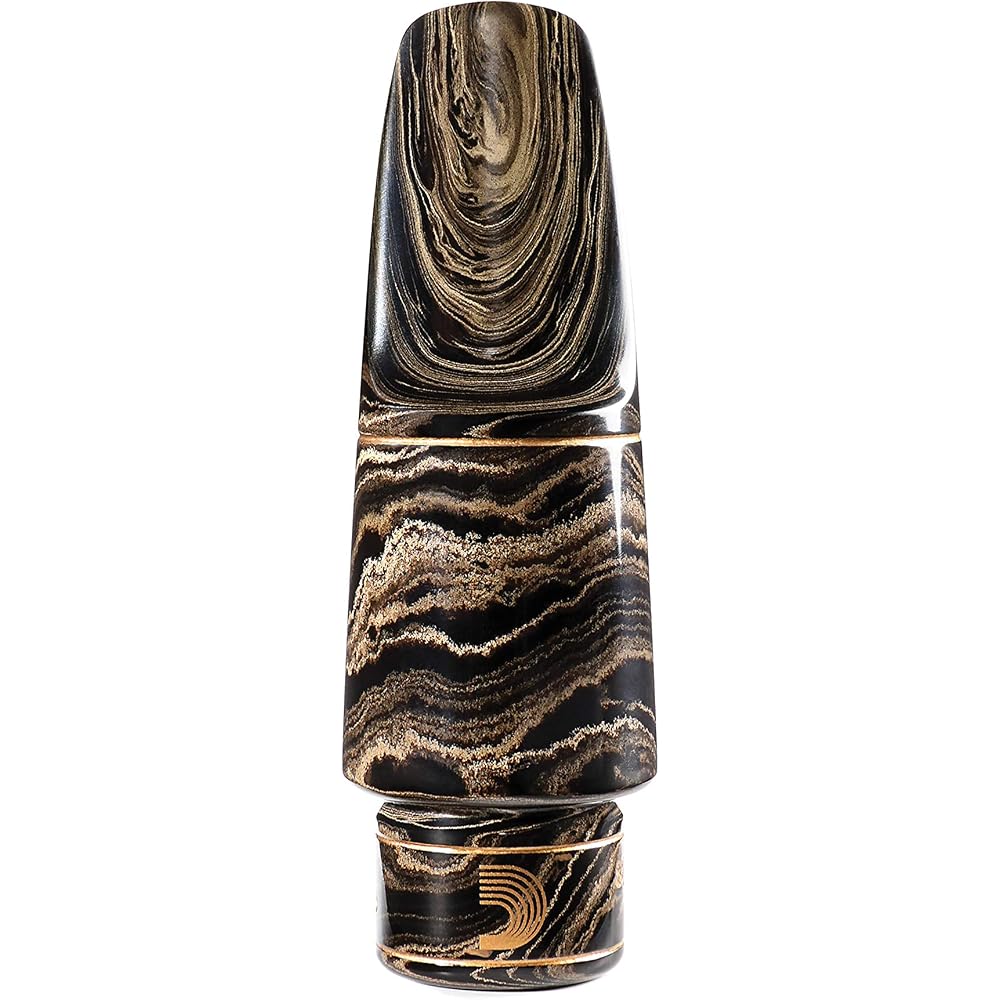 D'Addario Select Jazz 6M Tenor Saxophone Mouthpiece Marble Pattern MKS-D6M-MB