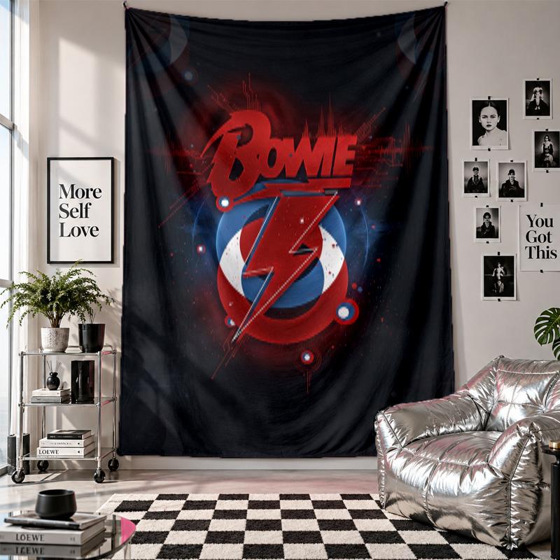 David Bowie Wall Tapestry Home Decor Wall Hanging Cloth for Bedroom Living Room Background