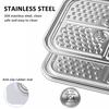 J1UL1N For Dogs And Cats Stainless Steel Pet Licking Plate-Slow Feeding Accessory