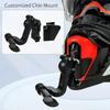 Helmet Customized MX701 MX436 MX702 FF901 906 800 805 811 903  Chin Mount for GoPro Hero10 Insta360 X2 3 DJI Accessories