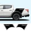 Для Mitsubishi L200 Triton Автомобильные Наклейки Пикап Брызговики Боковая Дверь Грузовик Багажник Сторона Винил Индивидуальный Декор Покрытие Авто Аксессуары