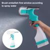 4-in-1 Multifunction Window Cleaner Kit with Spray Bottle Squeegee Microfiber Washer