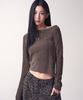 AVANDRESS Hazle Hairly Unbalanced Tee_4Colors