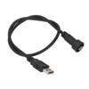 Водонепроницаемый соединительный кабель типа C с пряжкой «папа» на USB3.0 «папа», прямой удлинитель длиной 0,5 м