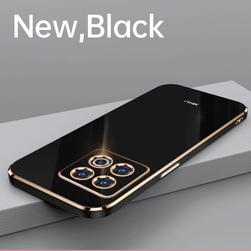 Роскошный силиконовый чехол с квадратным покрытием для Oneplus 10 Pro 9 Pro 9R T, мягкий бампер из ТПУ, противоударные чехлы для One Plus 8T, задняя крышка
