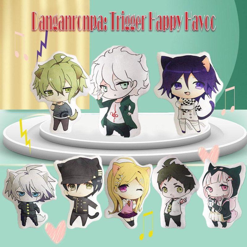 Очаровательная плюшевая игрушка Danganronpa, мягкая набивная подушка с Нанами Чиаки и Нагито Комаэдой