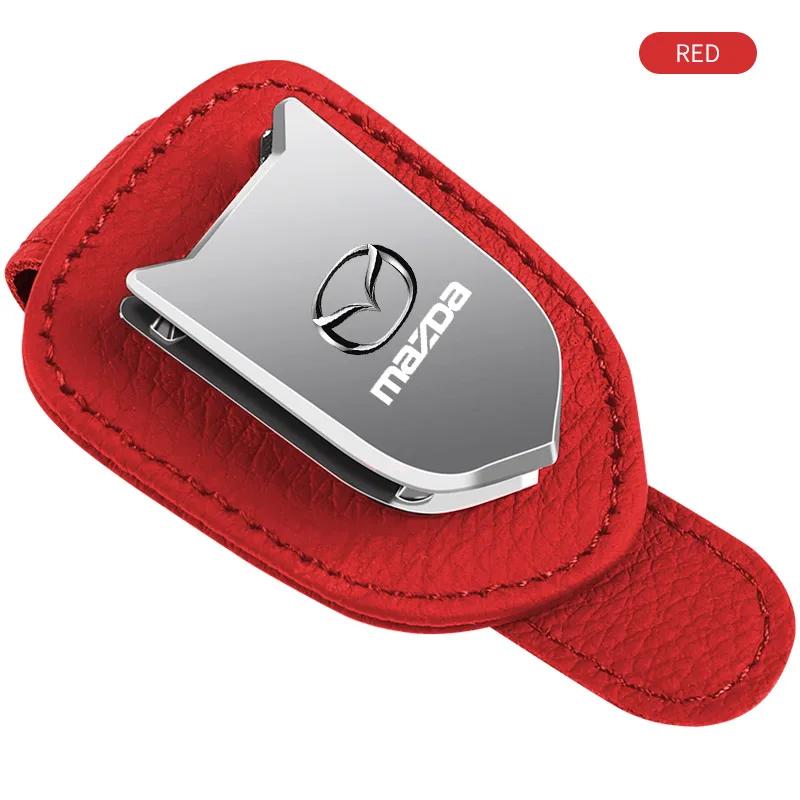 For Mazda 2 3 5 6 BL BM GJ cx30 MX30 cx3 cx9 x9 cx5 x5 cx8 MX5 Car multifunctional glasses holder sunglasses holder card holder