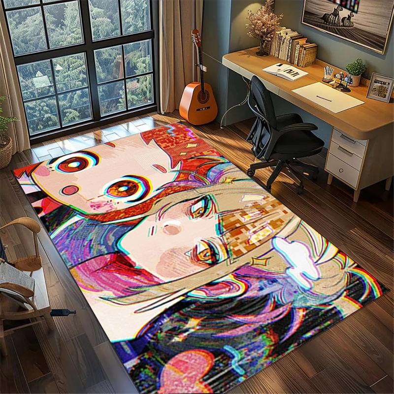 Carpet My Hero Academia Large Area Non Slip Washable Rug Gamer Room Bedroom Home Decor