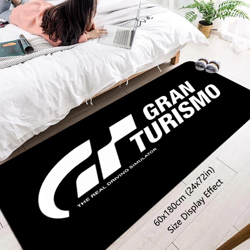Floor Mat G-Gran-Turismo Non-slip Foot Rug for Entryway Hallway Carpet Kitchen Water Absorbed Rugs Soft Bedside Mats Home Decor