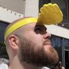 Yellow Palm-Shaped Sun Hat Creative UV Protection Hat Trendy and Funny Elastic Sun Hat Blocks Direct Sunlight Comfortable Summer Hat for Travel Beach