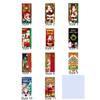 90x185cm Christmas Hanging Cloth Background Christmas Door Cover  Indoor and Outdoor