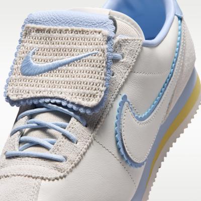 Женские кроссовки Nike Wmns Cortez 'Sail Soft Yellow Hydrogen Blue'