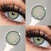 MILLCREEK 2pcs Color Contact Lenses Blue/green/brown/gray 14.0mm Iris Contact Lenses with Prescription