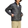 Adidas Essentials Light Down Jacket Solid Color Stand Collar Zipper Long Sleeve Jacket Men Jacket Black HZ5730