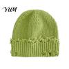 Breathable Outdoor Sports Hat Winter Knit for Men Women, Chunky Snow Cap, Lightweight Warm Soft Polyester Skull Cap Hats, Unisex Slouchy Caps