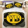 BSC YB Узор Комплект постельного белья Одеяло Покрывало Наволочка Домашний Декор Подарок на День Рождения (1 пододеяльник + 2 наволочки, без наполнителя)