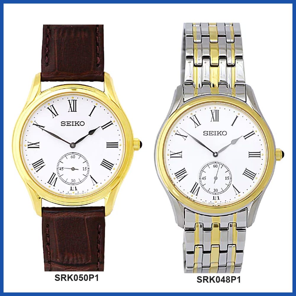 Seiko Import SRK Series Unisex Wrist Watch SRK050P1 SRK048P1 Gift Casual Business Sports Student