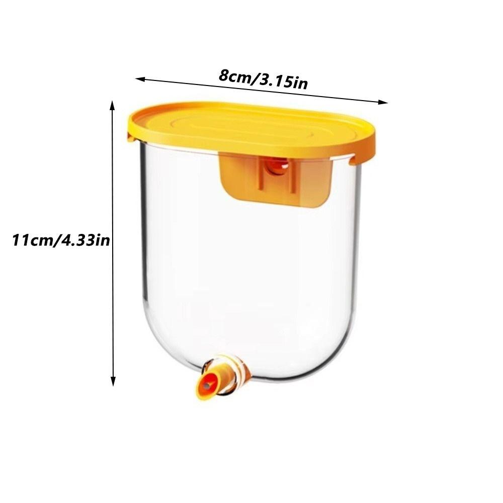 330ML Bird Water Dispenser Pin-Touch Birdcage Hanging Water Feeder Cage Accessory