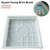 1 шт. Форма для тротуарной плитки квадратной формы, многоразовая форма для изготовления бетонных дорожек для газона, патио, двора, сада